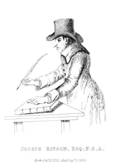 Print of Joseph Ritson, antiquary