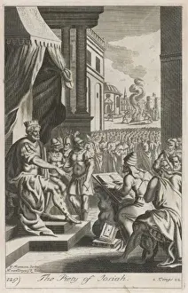 Old Testament Art Prints: Josiah and the Book