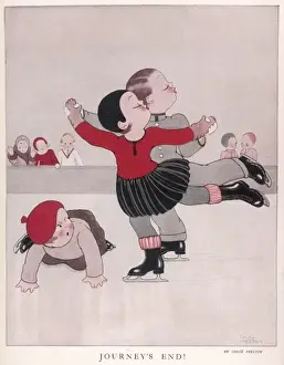 Winter Sports History Prints: Journeys End