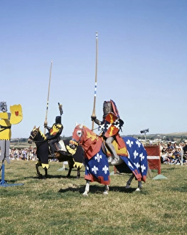 Jousting tournament, St Erth, Cornwall Jousting tournament, St Erth, Cornwall