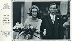 Joyce Phipps marries Reginald Grenfell Joyce Phipps marries Reginald Grenfell