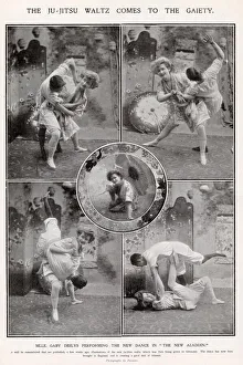 The Ju Jitsu Waltz comes to the Gaiety. Date: 1907 The Ju Jitsu Waltz comes to the Gaiety. Date: 1907
