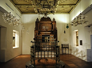 Judaism. Synagogue of Kadavumbagam in the town of Cochin, In Judaism. Synagogue of Kadavumbagam in the town of Cochin, In