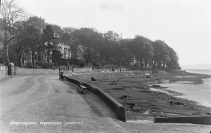 English Coastal Scene Prints: Promenade at Arnside
