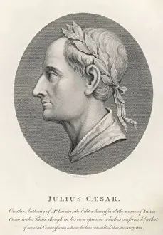Ancient Roman Leaders Prints: Julius Caesar
