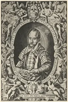 Julius Casserius Print: Anatomical Study of Animal Organs