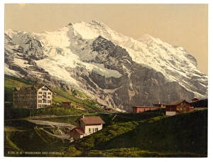 Jungfrau and Scheidegg, Bernese Oberland, Switzerland Jungfrau and Scheidegg, Bernese Oberland, Switzerland