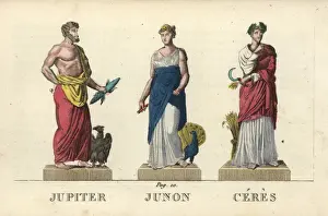 Jupiter, Juno and Ceres Print c.1820