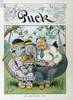 Puck Magazine Artwork Prints: Just made for each other