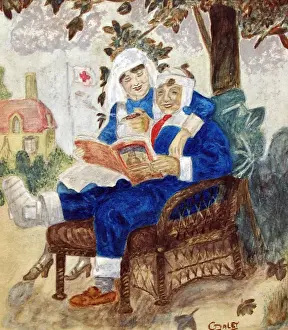 World War 1 Painting Prints: Just what the doctor ordered