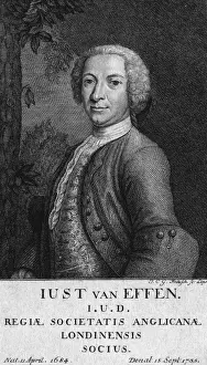 English Literature Author Prints: Justus Van Effen
