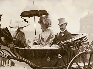 Kaiser Wilhelm II, Empress and Princess Kaiser Wilhelm II, Empress and Princess