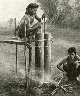 Kalabit tribe blacksmiths, Borneo, SE Asia Kalabit tribe blacksmiths, Borneo, SE Asia
