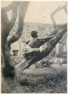 Kamala Climbing a Mango-Tree Print, 1920