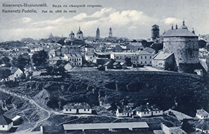 Kamianets-Podilskyi, Ukraine - View from the North Kamianets-Podilskyi, Ukraine - View from the North