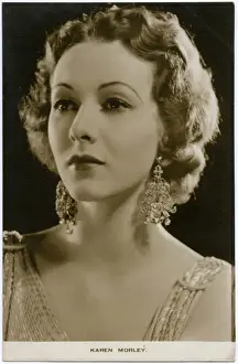 American Film Stars Prints: Karen Morley