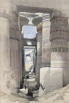 Temple Of Karnak Egypt Prints: Karnac