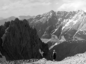 Austrian Mountain Scenery Prints: Karwendel Pass