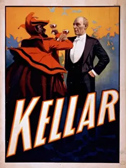 Vintage Magic Posters Prints: Kellar