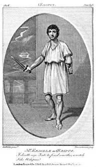 Classic Theatre Performances Prints: Kemble as Oedipus