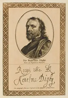 17th Century Statesman Prints: Kenelm Digby