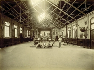 Kensington & Chelsea District School, gymnasium Kensington & Chelsea District School, gymnasium