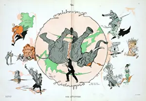 Theodore Roosevelt Cartoon Prints: The kidnappers