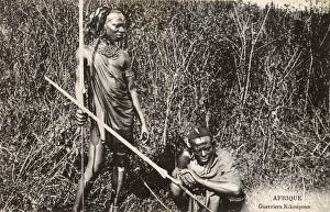 Kikuyu Warriors - Kenya, East Africa Kikuyu Warriors - Kenya, East Africa