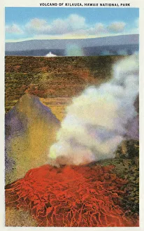 Kilauea Volcano, National Park, Hawaii, USA Kilauea Volcano, National Park, Hawaii, USA