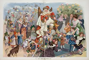 Nursery Rhyme Characters Prints: The king of them all