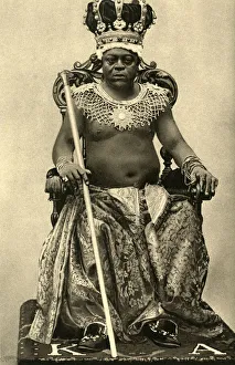 King Archibong III of Calabar, Gambia, West Africa King Archibong III of Calabar, Gambia, West Africa