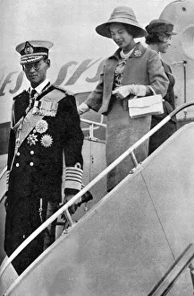 King Bhumibol Adulyadej and Queen Sirikit of Thailand King Bhumibol Adulyadej and Queen Sirikit of Thailand