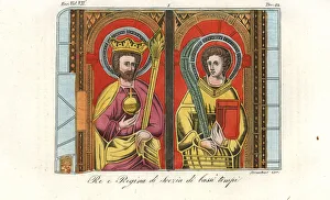 King Eric IX the Saint of Sweden and his consort King Eric IX the Saint of Sweden and his consort
