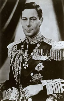 King George VI - fine photographic portrait King George VI - fine photographic portrait
