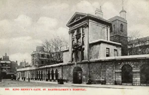 King Henrys Gate - St Bartholomews Hospital, London King Henrys Gate - St Bartholomews Hospital, London