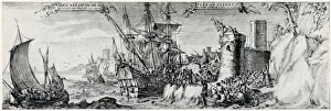 King James II's flight from Ireland after his defeat King James II's flight from Ireland after his defeat