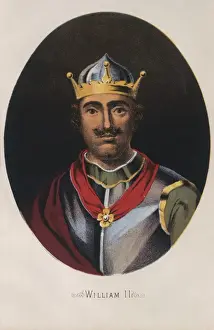Medieval British History Prints: King William II
