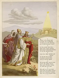 Nativity Scene Artwork Prints: The Three Kings