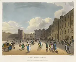 Victorian Era Crime And Punishment Prints: Kings Bench (Microcosm)
