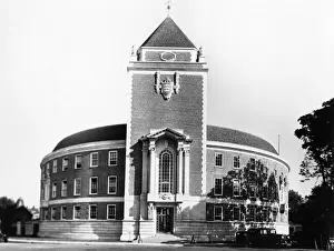 Prints of The Guildhall, Kingston-on- Thames, Surrey, England. Date: early 1940s Kingston Upon Thames Prints: Kingston Guildhall Early 1940s Print