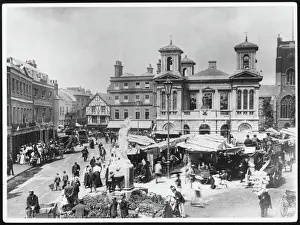 Kingston-Upon-Thames Market Place Print