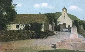 Maughold Kirk, Isle of Man Print, C.1910