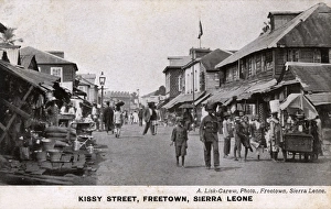 Kissy Street, Freetown, Sierra Leone, West Africa Kissy Street, Freetown, Sierra Leone, West Africa