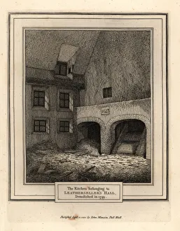 Kitchen of Leathersellers Hall, London Kitchen of Leathersellers Hall, London
