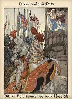 Military History Prints Online Prints: Knight & Princess