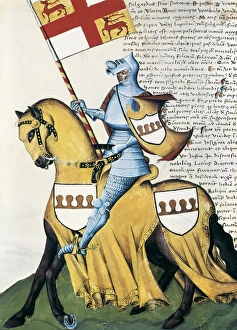 Knight ready to fight. Renaissance art. Quattrocento Knight ready to fight. Renaissance art. Quattrocento