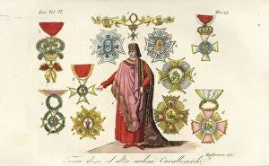 Knight in robes of the Order of the Golden Fleece Knight in robes of the Order of the Golden Fleece