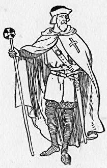 A knight who guarded The Holy Sepulchre in Jerusalem A knight who guarded The Holy Sepulchre in Jerusalem