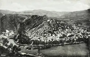Prints of Knin, Croatia, on the border with Serbia Croatia Prints: Knin, Croatia: Historic Crossroads Print