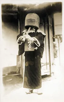 New images grenville collins collection/kobe japan komuso monk fuke sect New images grenville collins collection/kobe japan komuso monk fuke sect